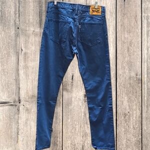 Vintage, Levi's 508, Denim Jeans, Teal, Cotton, Sz 33/32  Denim, Reg Tapered Fit